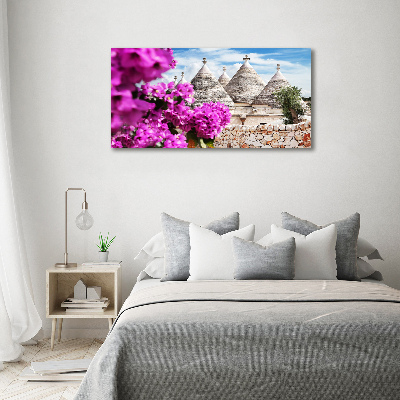 Tableau photo sur toile Maisons Trulli