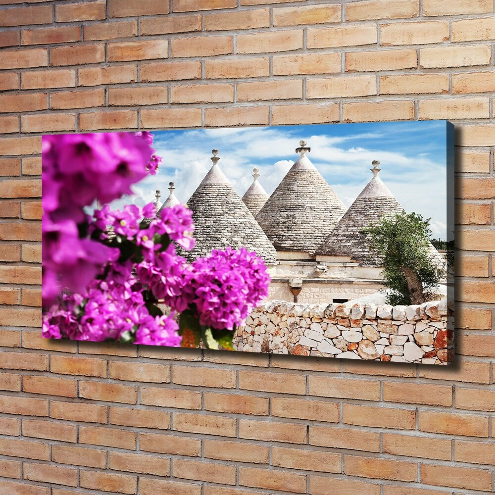 Tableau photo sur toile Maisons Trulli