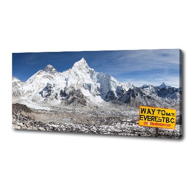 Tableau mural sur toile Mont Everest