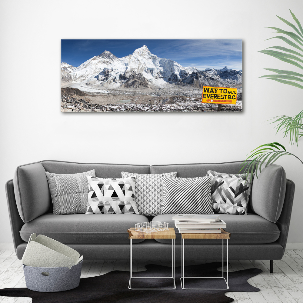 Tableau mural sur toile Mont Everest