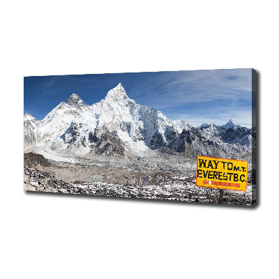 Tableau mural sur toile Mont Everest