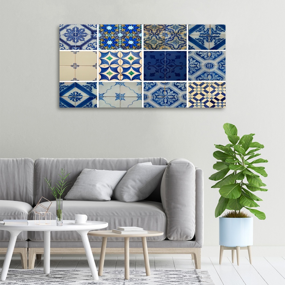 Tableau imprimé sur toile Tuiles portugaises