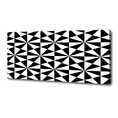 Tableau mural sur toile Illusion en noir et blanc