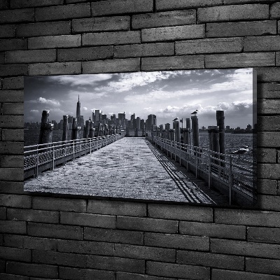 Tableau photo sur toile New York skyline