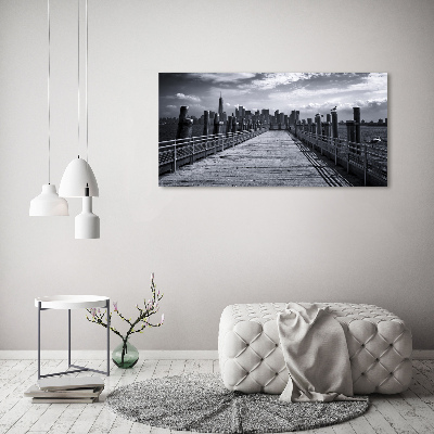 Tableau photo sur toile New York skyline