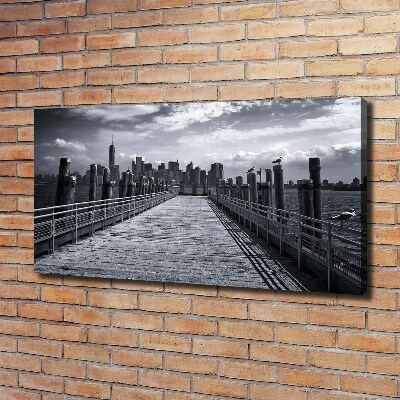 Tableau photo sur toile New York skyline