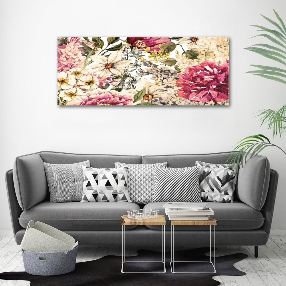 Tableau photo sur toile Abstractions florales