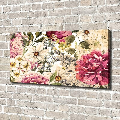 Tableau photo sur toile Abstractions florales