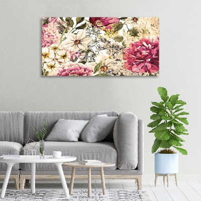 Tableau photo sur toile Abstractions florales