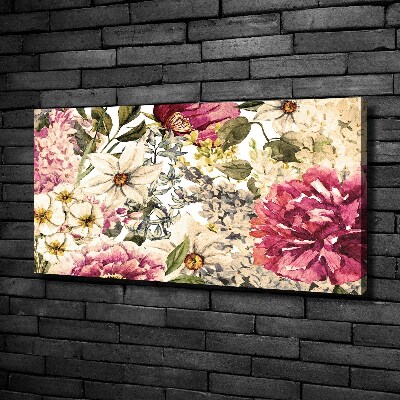 Tableau photo sur toile Abstractions florales