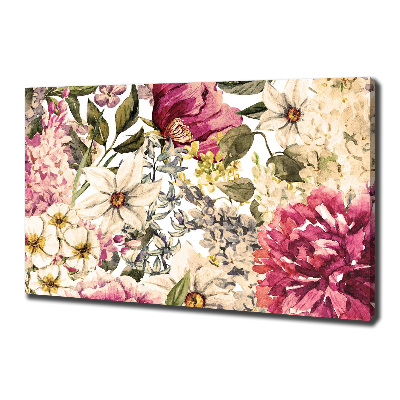 Tableau photo sur toile Abstractions florales