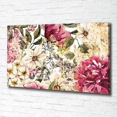 Tableau photo sur toile Abstractions florales