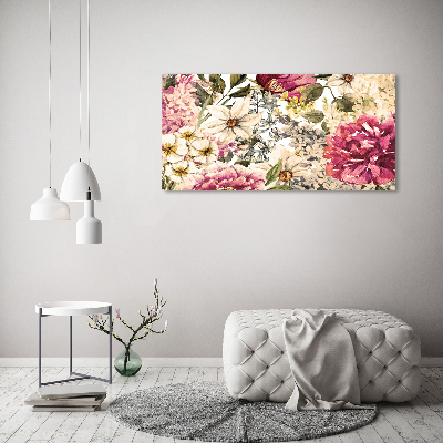 Tableau photo sur toile Abstractions florales