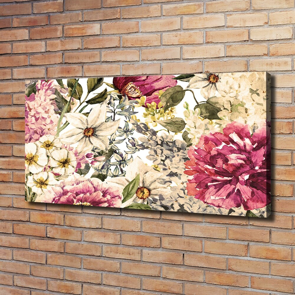 Tableau photo sur toile Abstractions florales