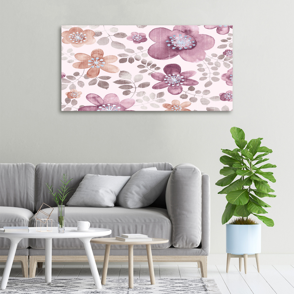 Tableau mural sur toile Abstractions florales