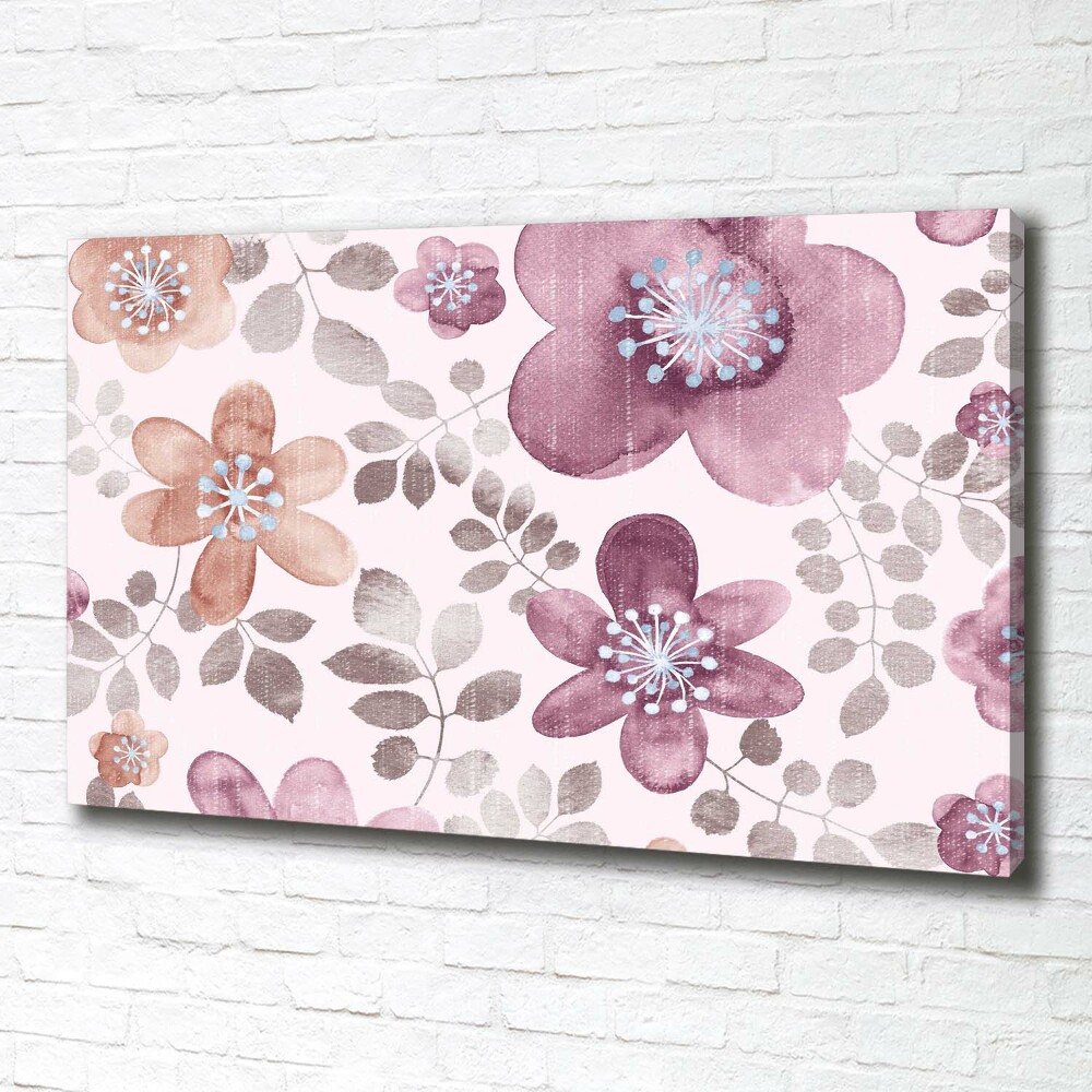 Tableau mural sur toile Abstractions florales