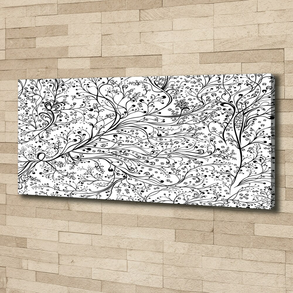 Tableau sur toile Branches tressées