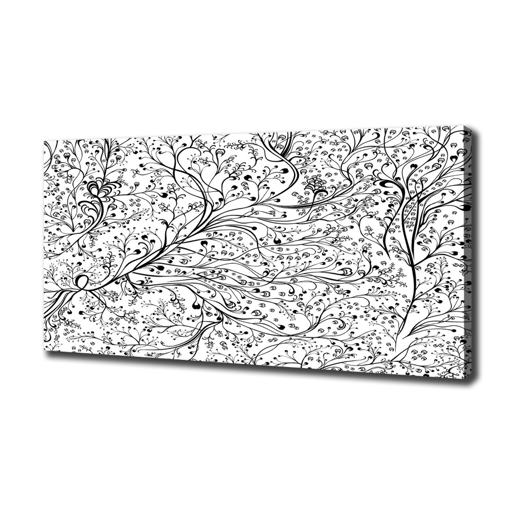 Tableau sur toile Branches tressées