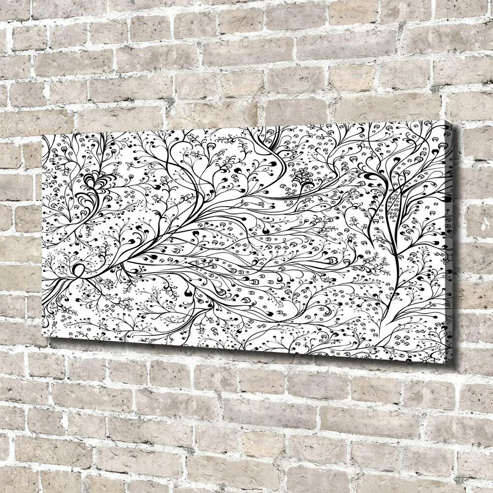 Tableau sur toile Branches tressées