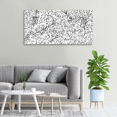 Tableau sur toile Branches tressées