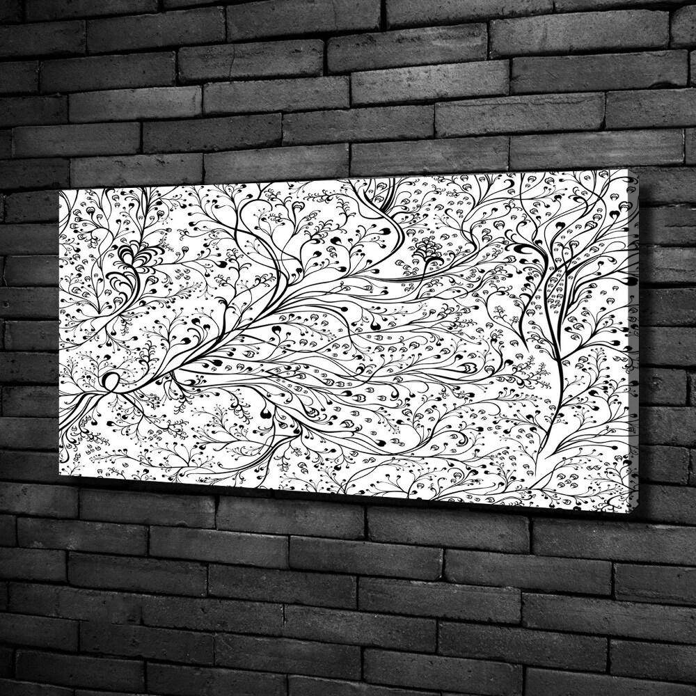 Tableau sur toile Branches tressées