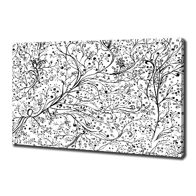 Tableau sur toile Branches tressées