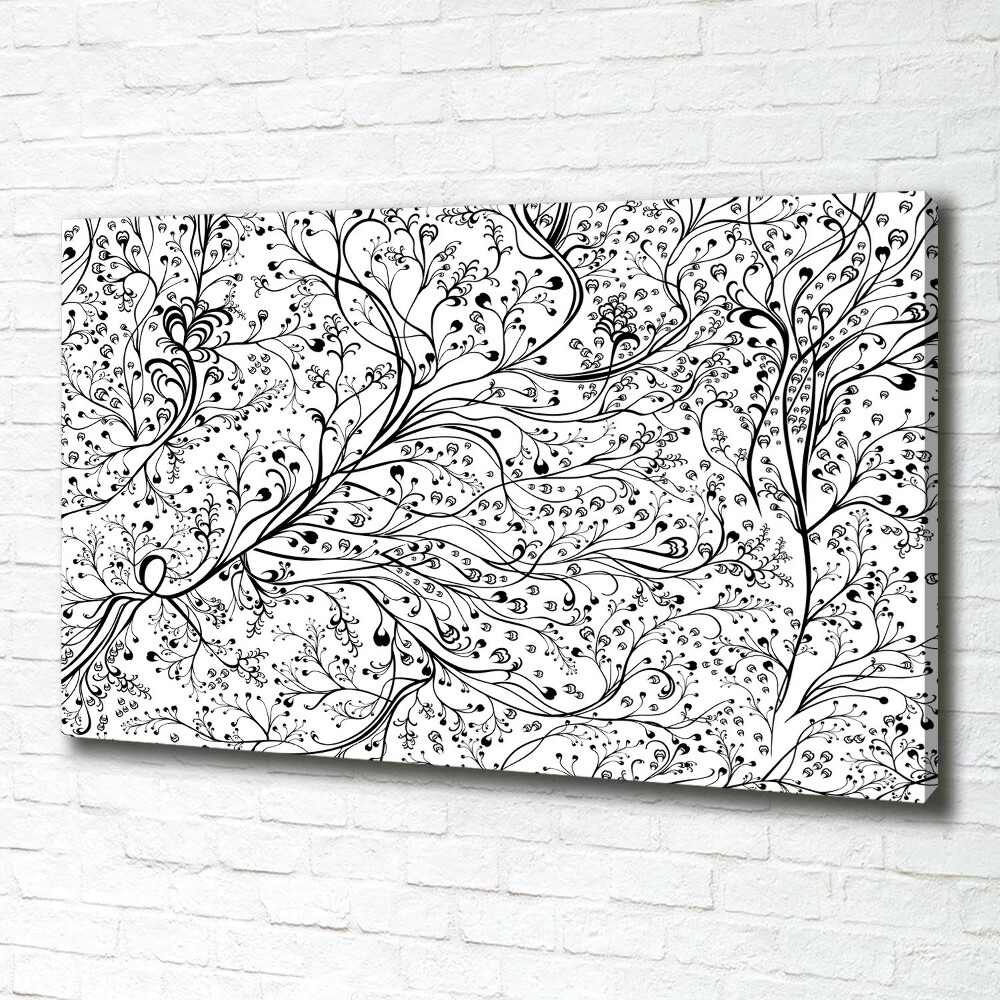 Tableau sur toile Branches tressées