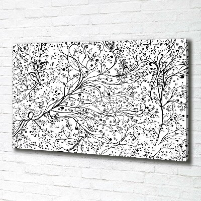 Tableau sur toile Branches tressées