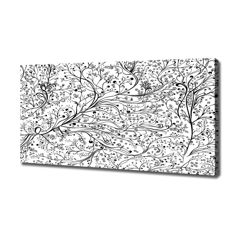 Tableau sur toile Branches tressées