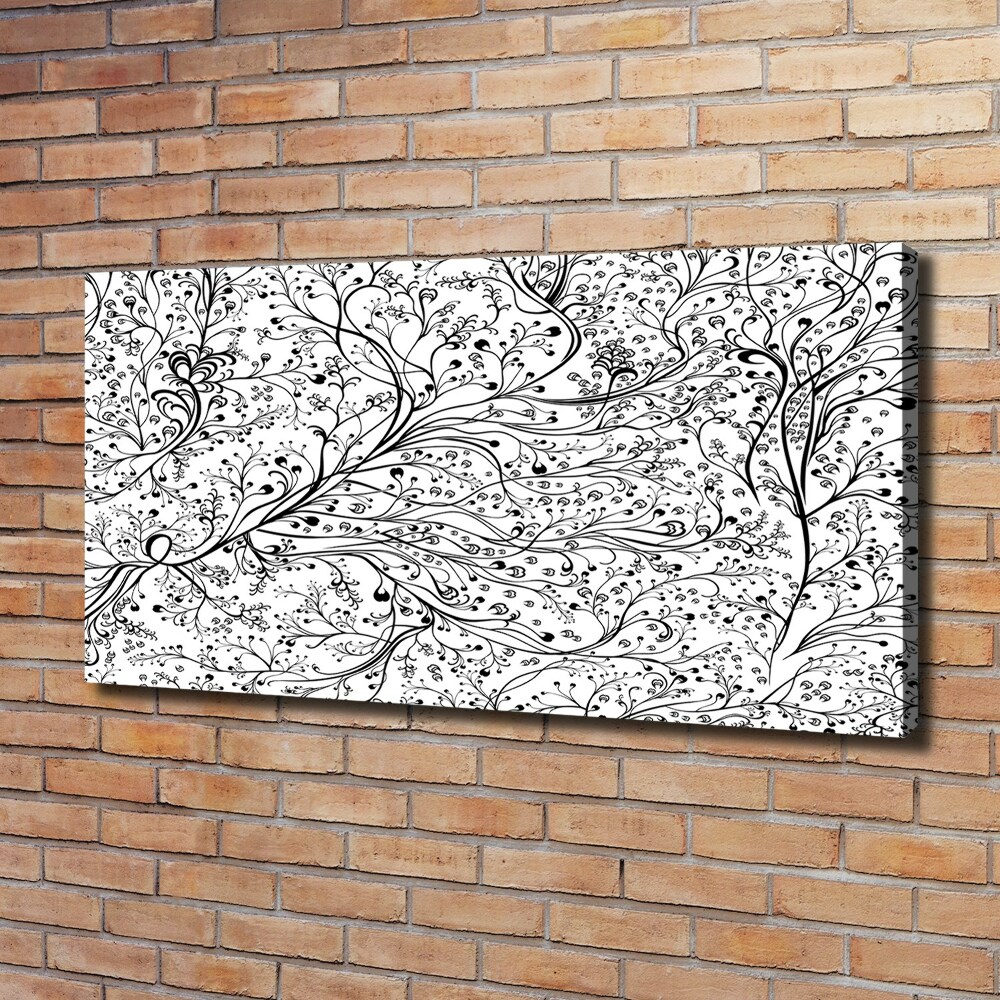 Tableau sur toile Branches tressées