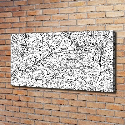 Tableau sur toile Branches tressées