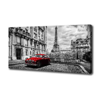 Tableau imprimé sur toile Limousine rouge