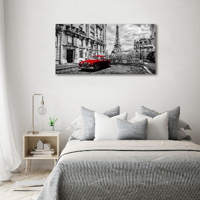 Tableau imprimé sur toile Limousine rouge