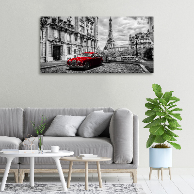 Tableau imprimé sur toile Limousine rouge