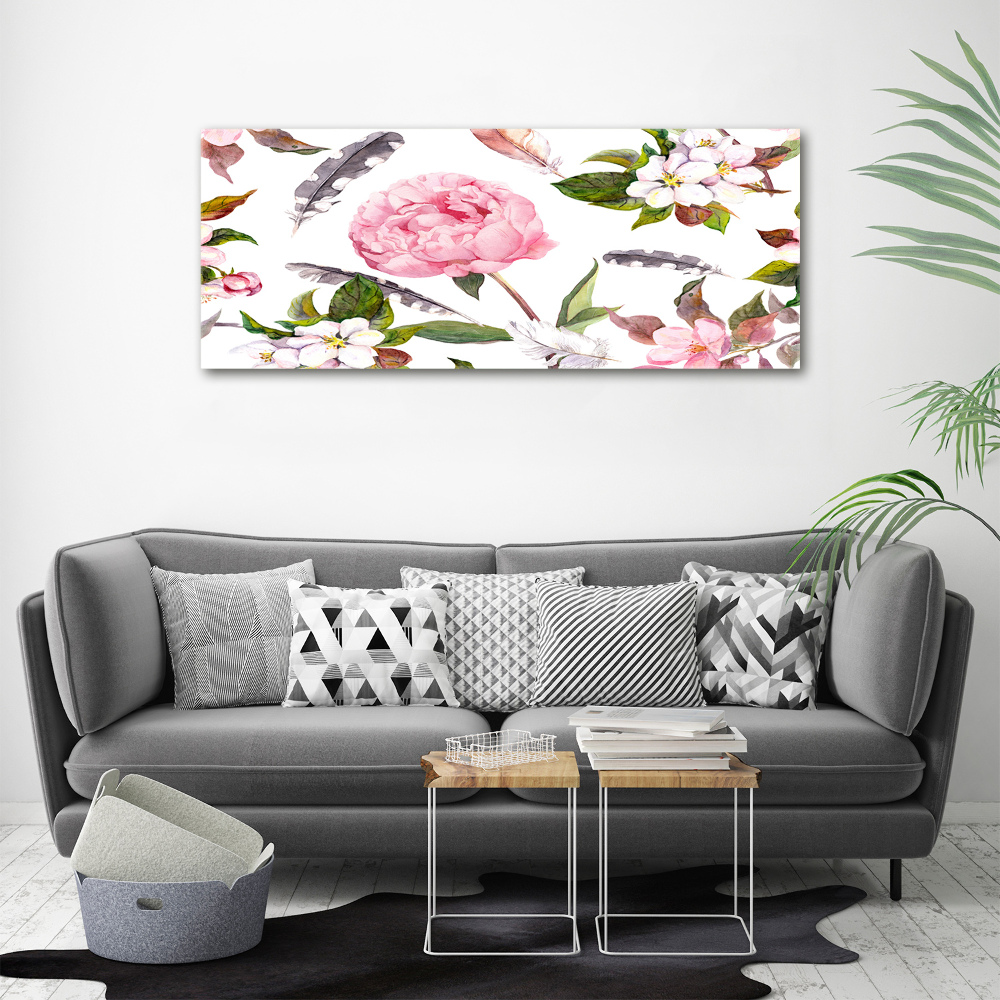 Tableau sur toile Abstractions florales