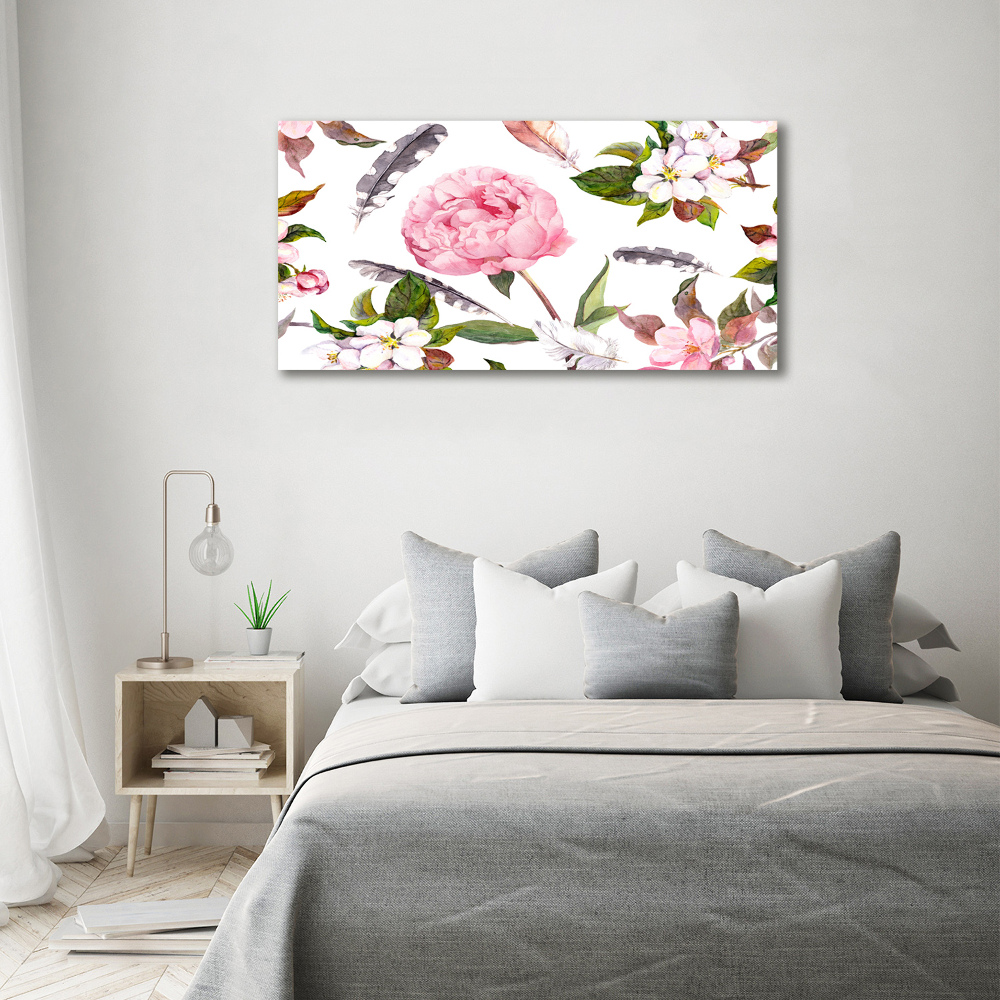 Tableau sur toile Abstractions florales