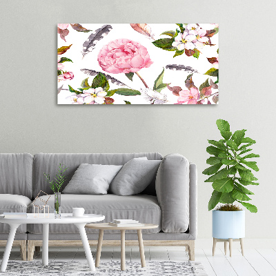 Tableau sur toile Abstractions florales