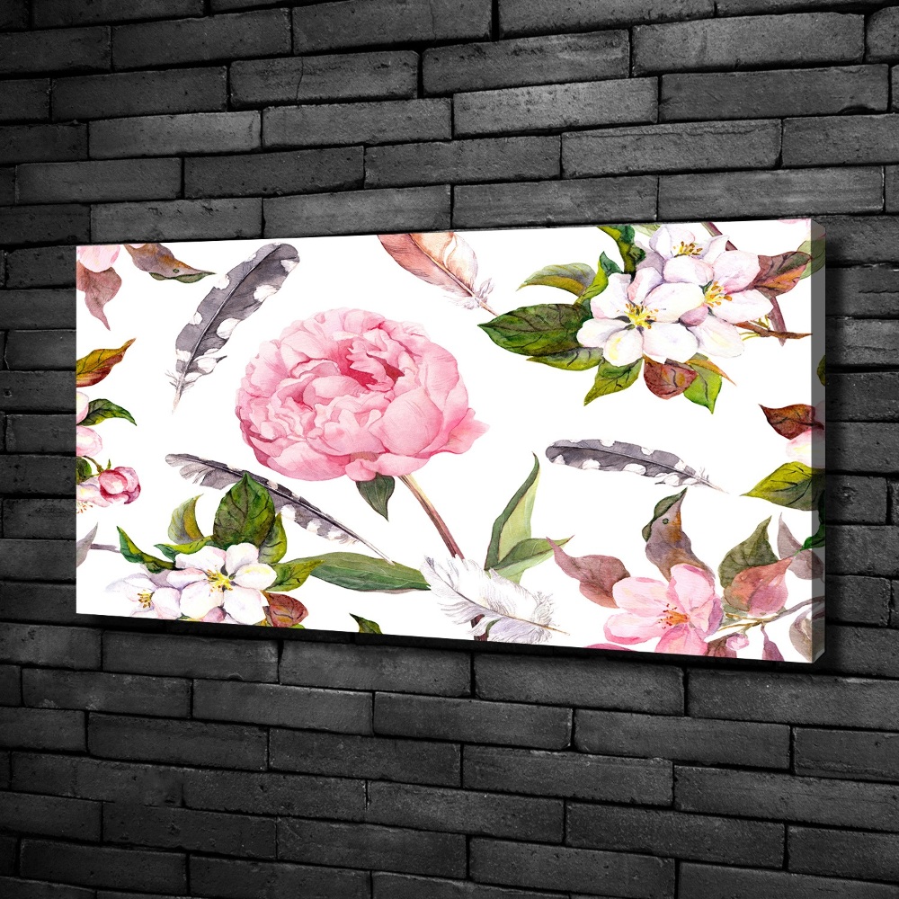 Tableau sur toile Abstractions florales