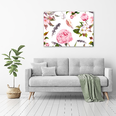 Tableau sur toile Abstractions florales