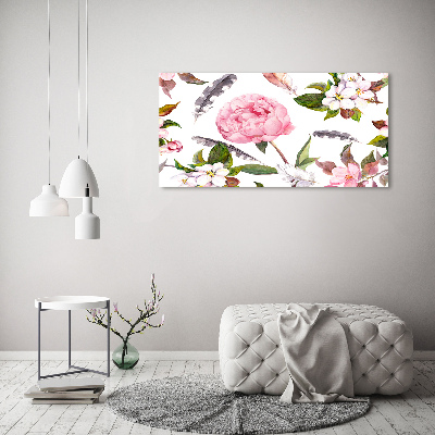 Tableau sur toile Abstractions florales