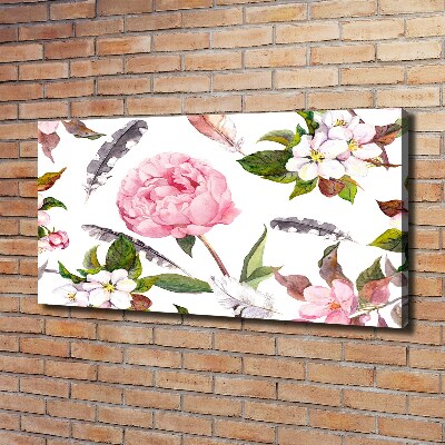 Tableau sur toile Abstractions florales