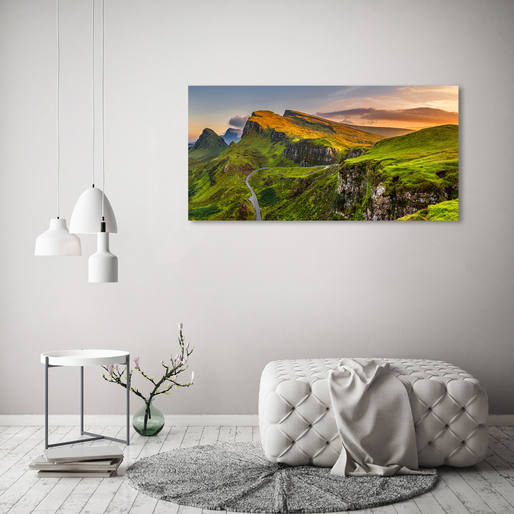 Tableau sur toile Collines d'Ecosse