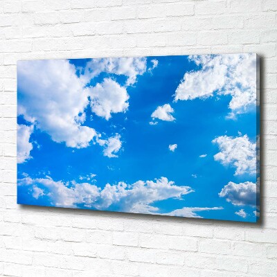 Tableau mural sur toile Nuages dans le ciel