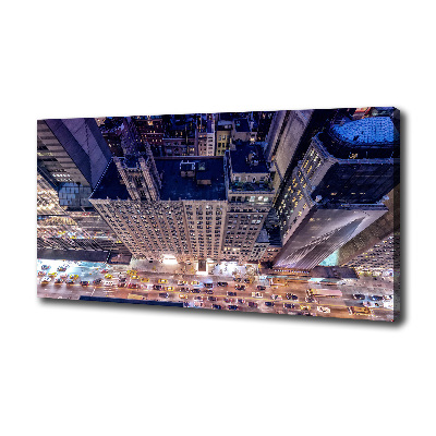 Tableau photo sur toile New York de nuit