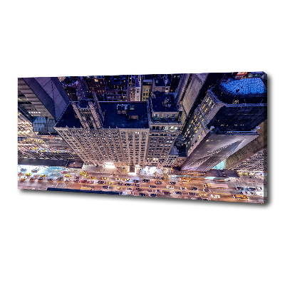 Tableau photo sur toile New York de nuit