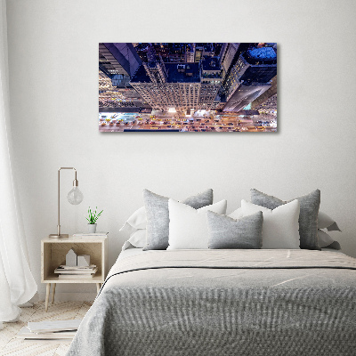 Tableau photo sur toile New York de nuit