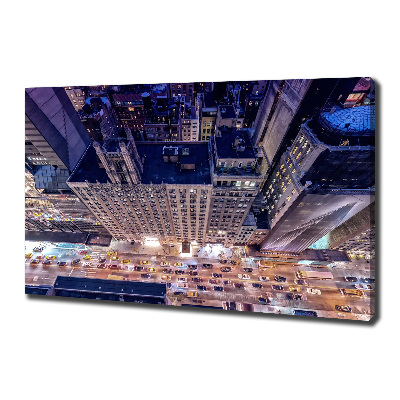 Tableau photo sur toile New York de nuit