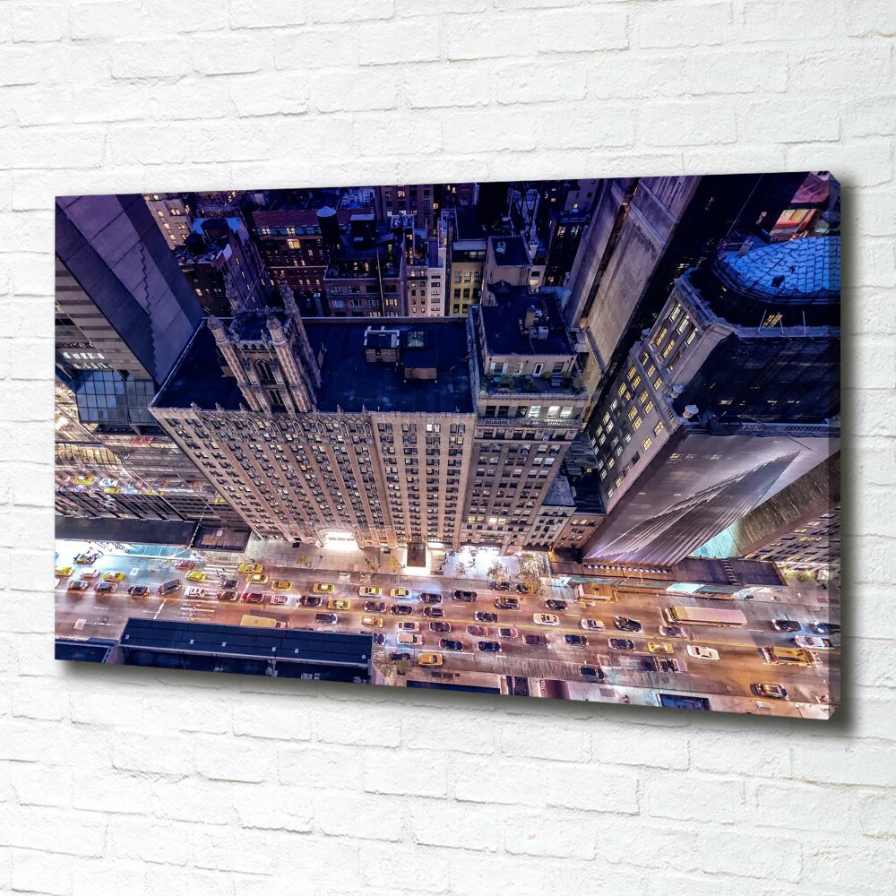 Tableau photo sur toile New York de nuit