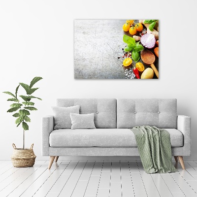 Tableau sur toile Légumes