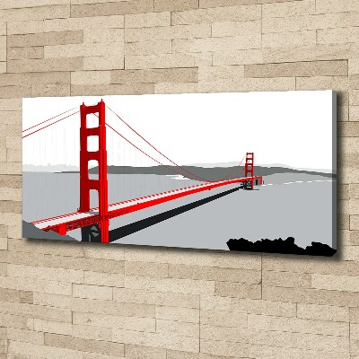 Tableau mural sur toile Pont de San Francisco